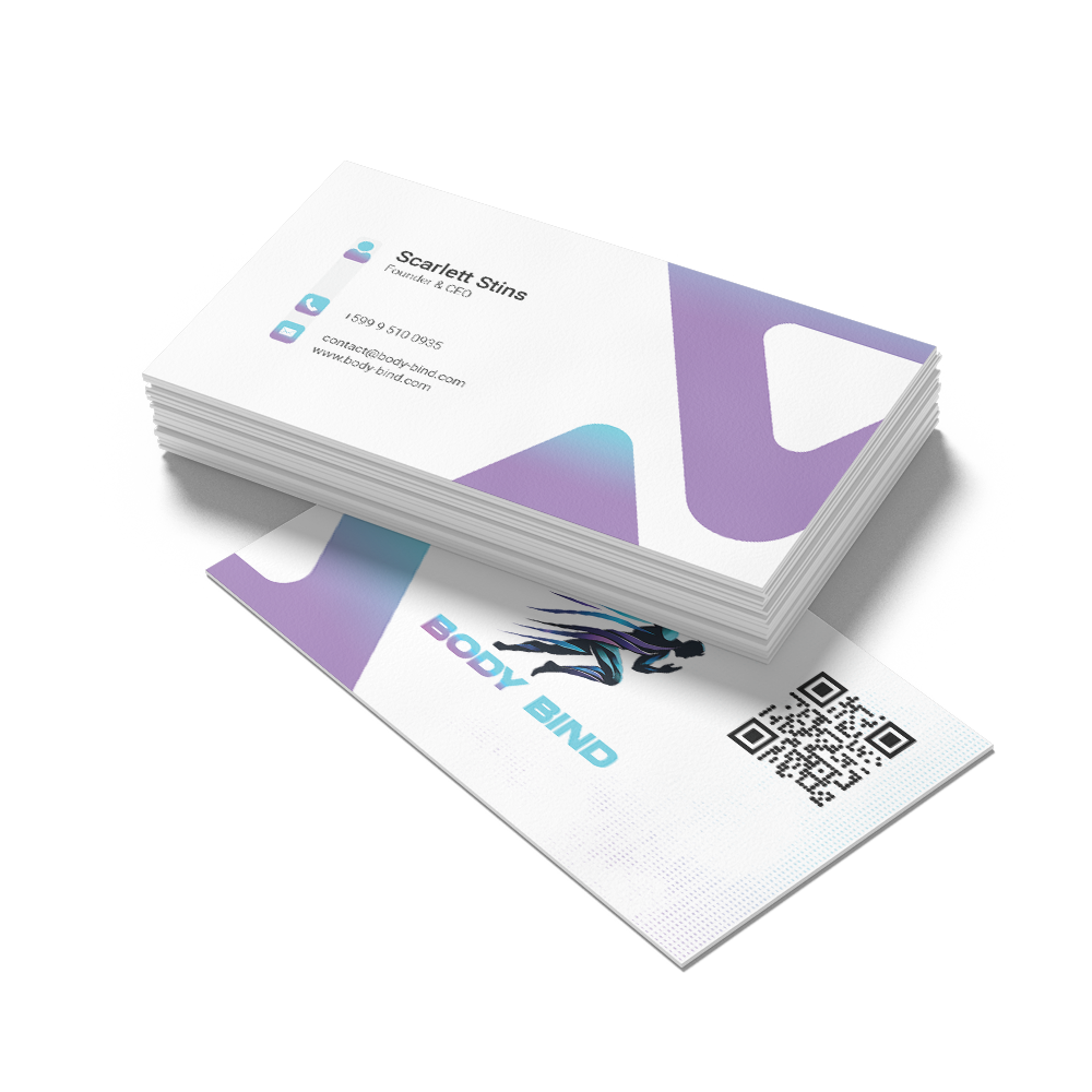 Foil-Stamped Business Cards