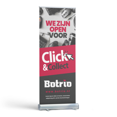 Roll-Up Banner - Portable & Eye-Catching Display Solution